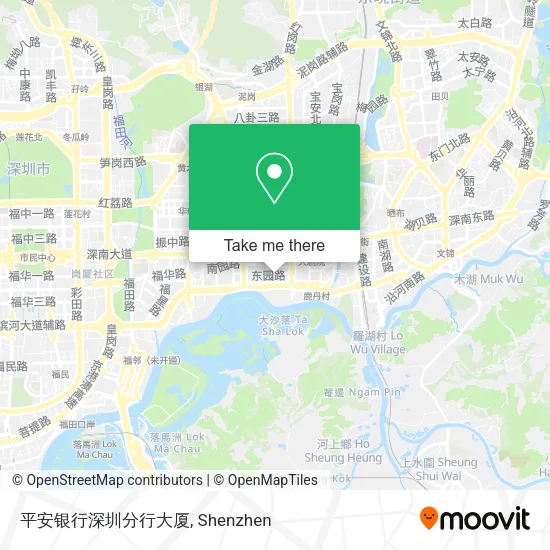 平安银行深圳分行大厦 map