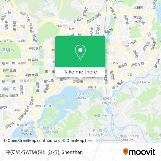 平安银行ATM(深圳分行) map