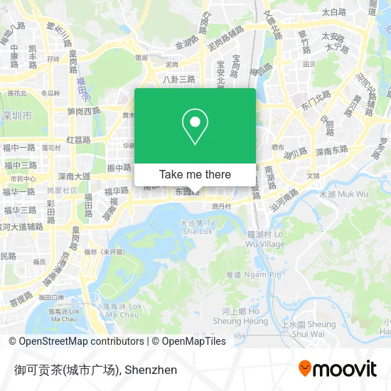 御可贡茶(城市广场) map