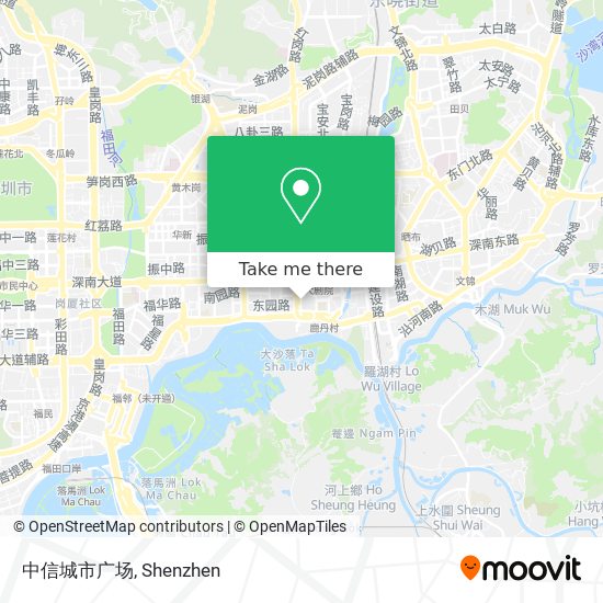 中信城市广场 map