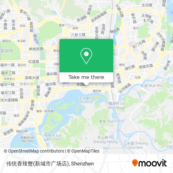 传统香辣蟹(新城市广场店) map