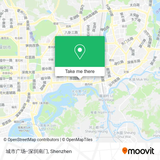 城市广场-·深圳南门 map