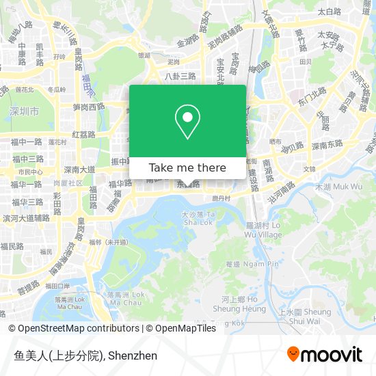 鱼美人(上步分院) map