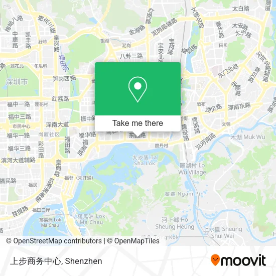 上步商务中心 map