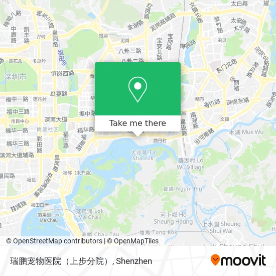 瑞鹏宠物医院（上步分院） map