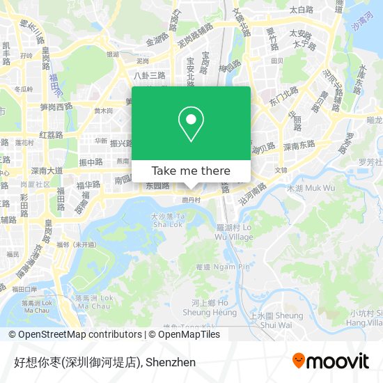 好想你枣(深圳御河堤店) map