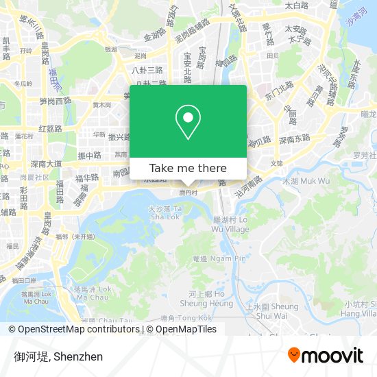 御河堤 map