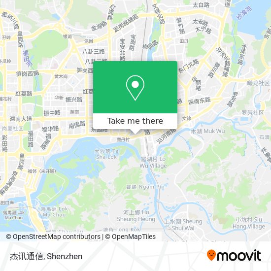 杰讯通信 map