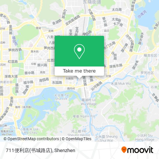 711便利店(书城路店) map