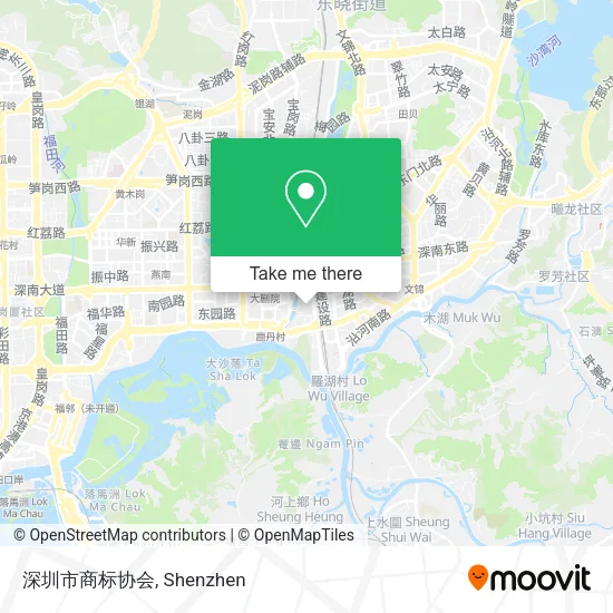 深圳市商标协会 map