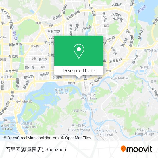 百果园(蔡屋围店) map