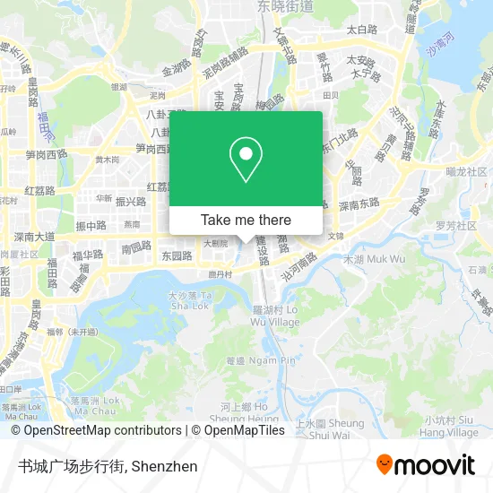 书城广场步行街 map