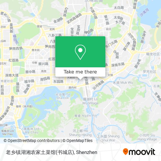 老乡镇湖湘农家土菜馆(书城店) map