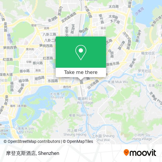 摩登克斯酒店 map