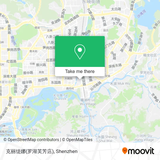 克丽缇娜(罗湖芙芳店) map