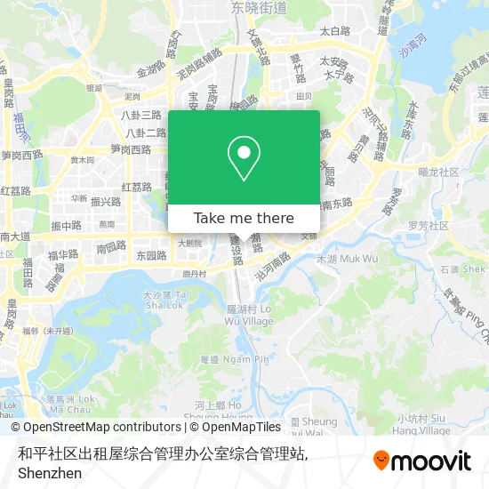 和平社区出租屋综合管理办公室综合管理站 map