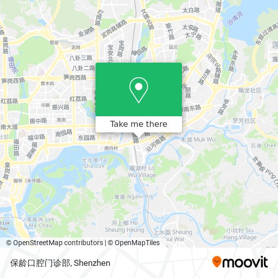 保龄口腔门诊部 map