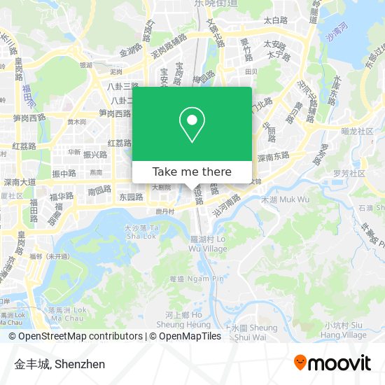 金丰城 map
