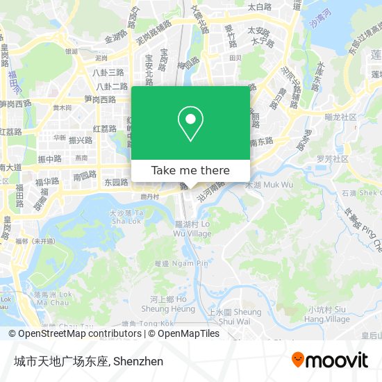 城市天地广场东座 map