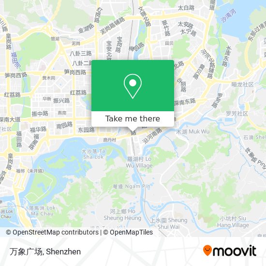 万象广场 map