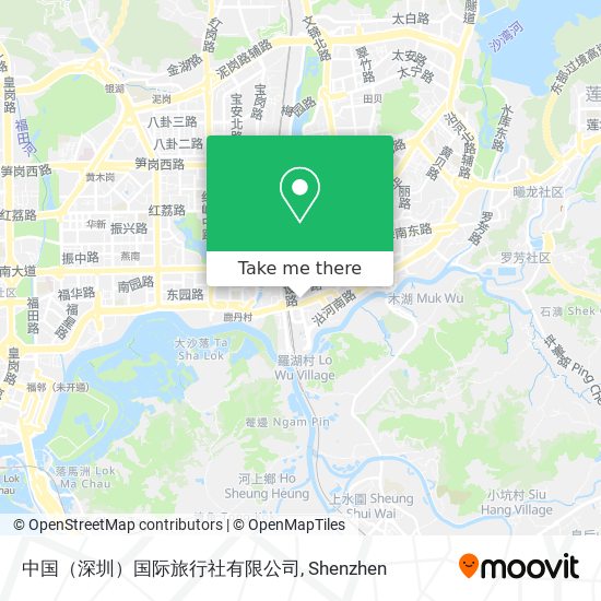 中国（深圳）国际旅行社有限公司 map