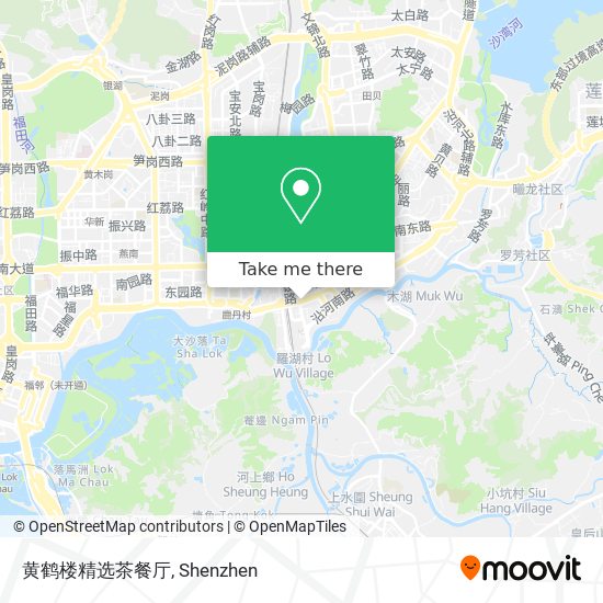 黄鹤楼精选茶餐厅 map