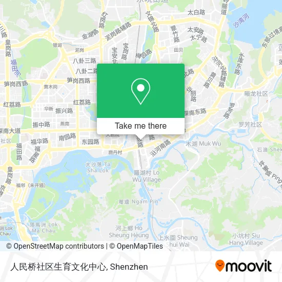 人民桥社区生育文化中心 map