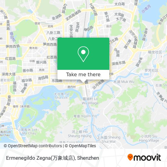 Ermenegildo Zegna(万象城店) map