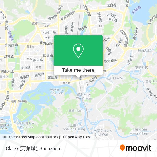 Clarks(万象城) map