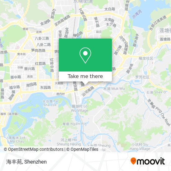 海丰苑 map