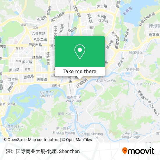深圳国际商业大厦-北座 map