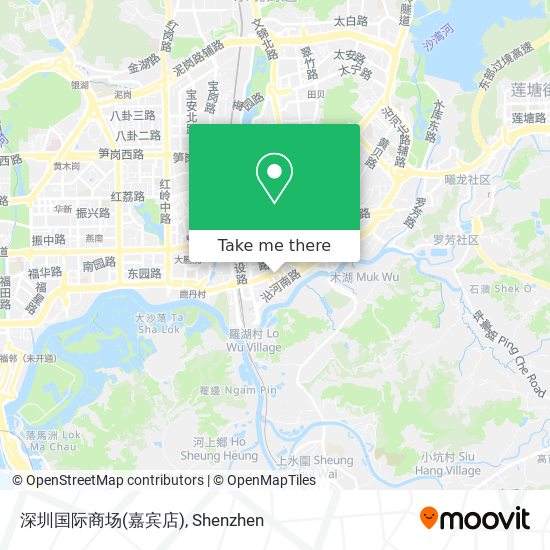 深圳国际商场(嘉宾店) map