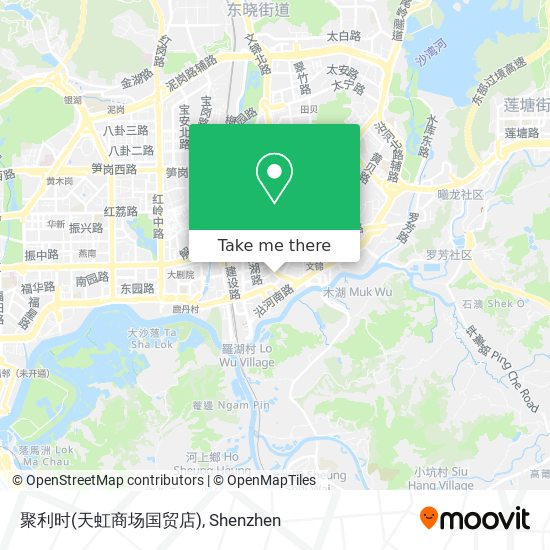 聚利时(天虹商场国贸店) map