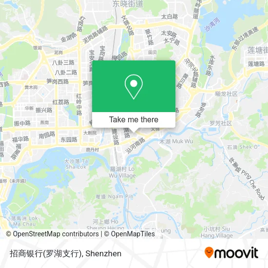 招商银行(罗湖支行) map