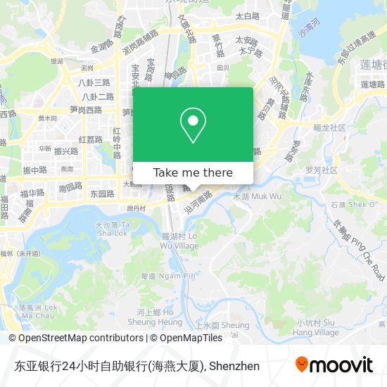 东亚银行24小时自助银行(海燕大厦) map