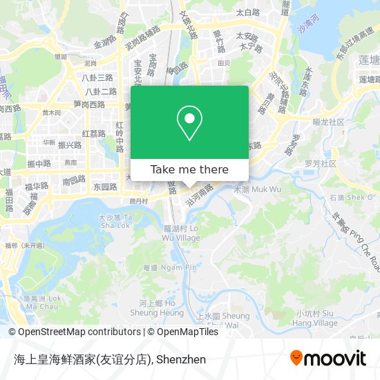 海上皇海鲜酒家(友谊分店) map