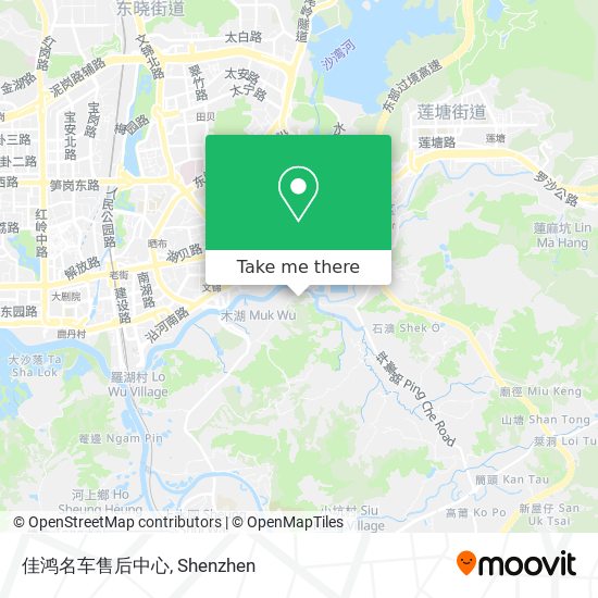 佳鸿名车售后中心 map