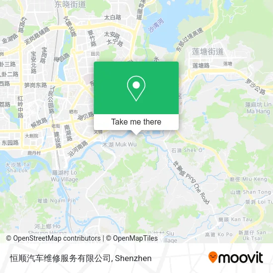恒顺汽车维修服务有限公司 map