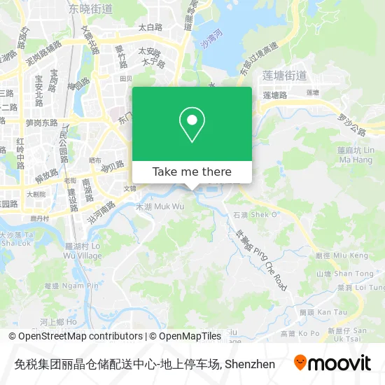 免税集团丽晶仓储配送中心-地上停车场 map