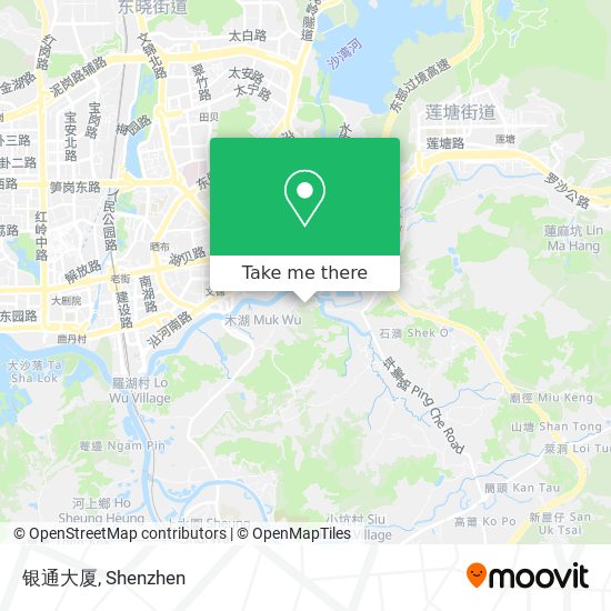 银通大厦 map