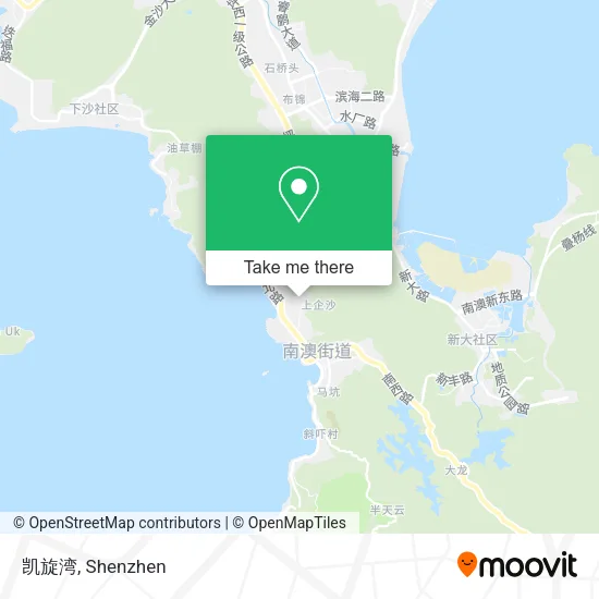 凯旋湾 map