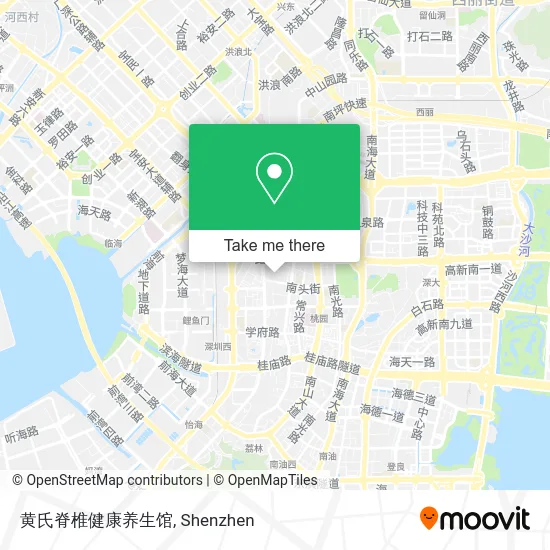 黄氏脊椎健康养生馆 map