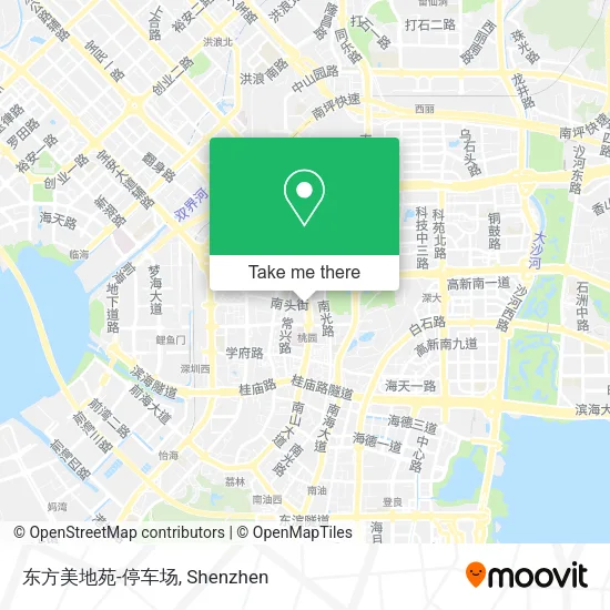 东方美地苑-停车场 map