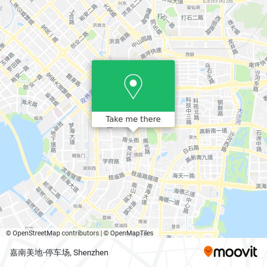 嘉南美地-停车场 map
