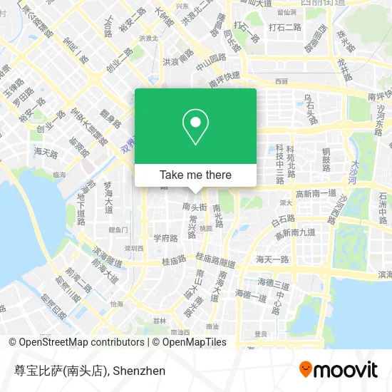 尊宝比萨(南头店) map