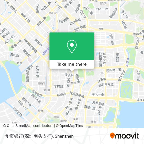 华夏银行(深圳南头支行) map