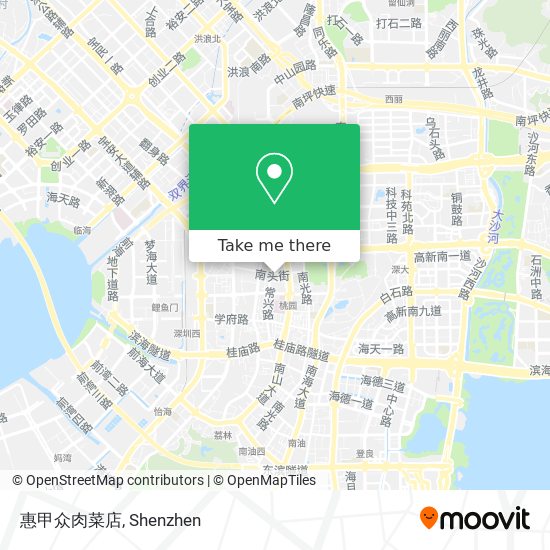 惠甲众肉菜店 map