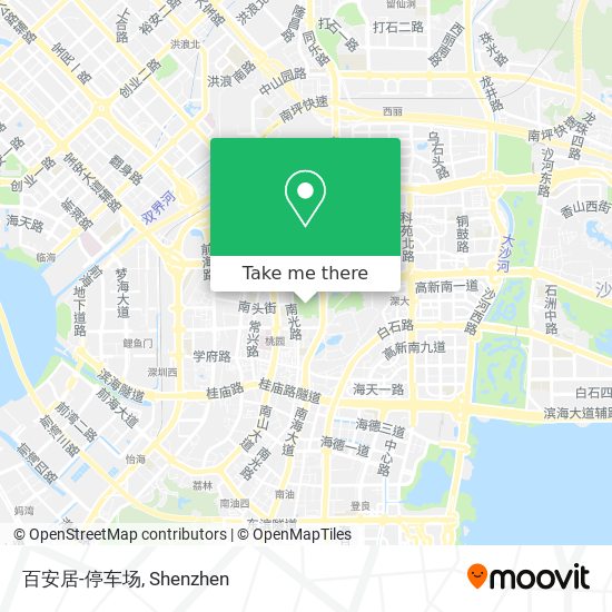 百安居-停车场 map