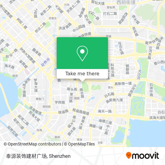 泰源装饰建材广场 map