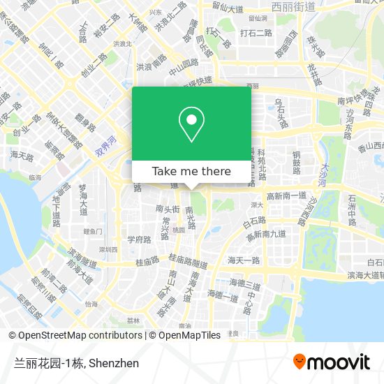 兰丽花园-1栋 map